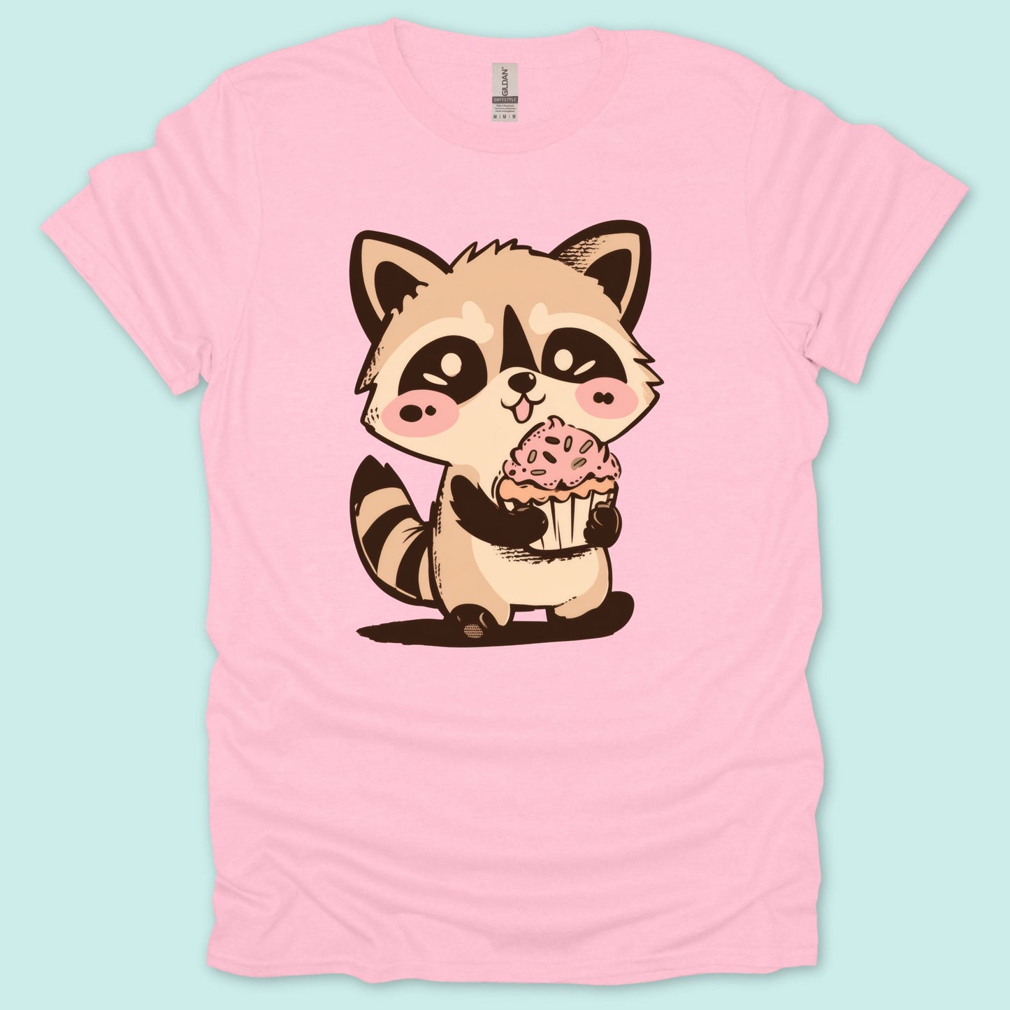 Raccoon Cupcake T-Shirt