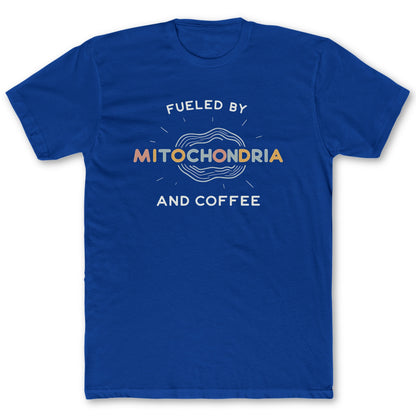 Mitochondria T-Shirt - Funny Science Tee for Nerds & Geeks in Royal