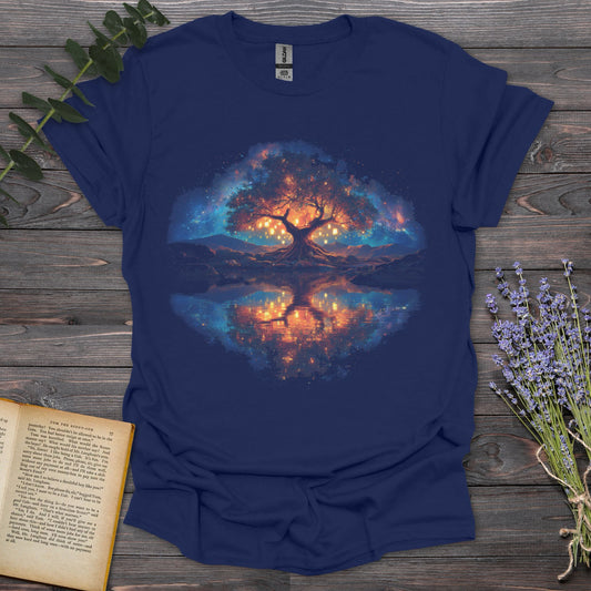 Tree of Life T-Shirt | Comfort Colors® 1717 Navy