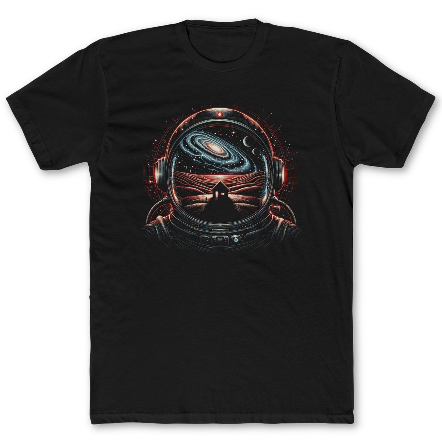 The Sky T-Shirt - Funny Space Tee for Nerds & Geeks in Black