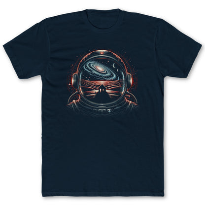 The Sky T-Shirt - Funny Space Tee for Nerds & Geeks in Navy